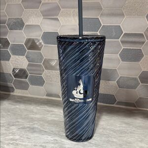Disney Dark Blue Swirl Tumbler